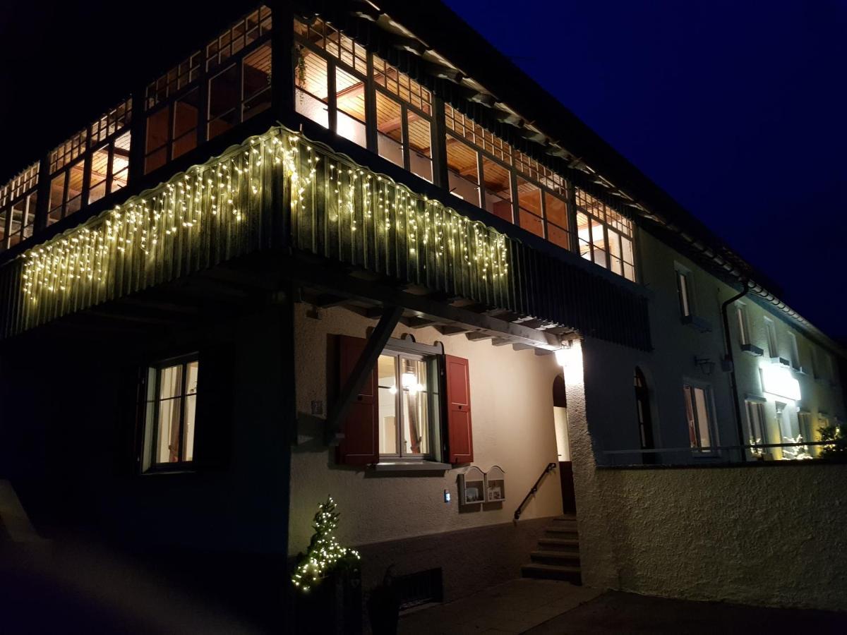Schoenblick Hotel Garni Ferienwohnungen Линденберг-им-Алгой Екстериор снимка