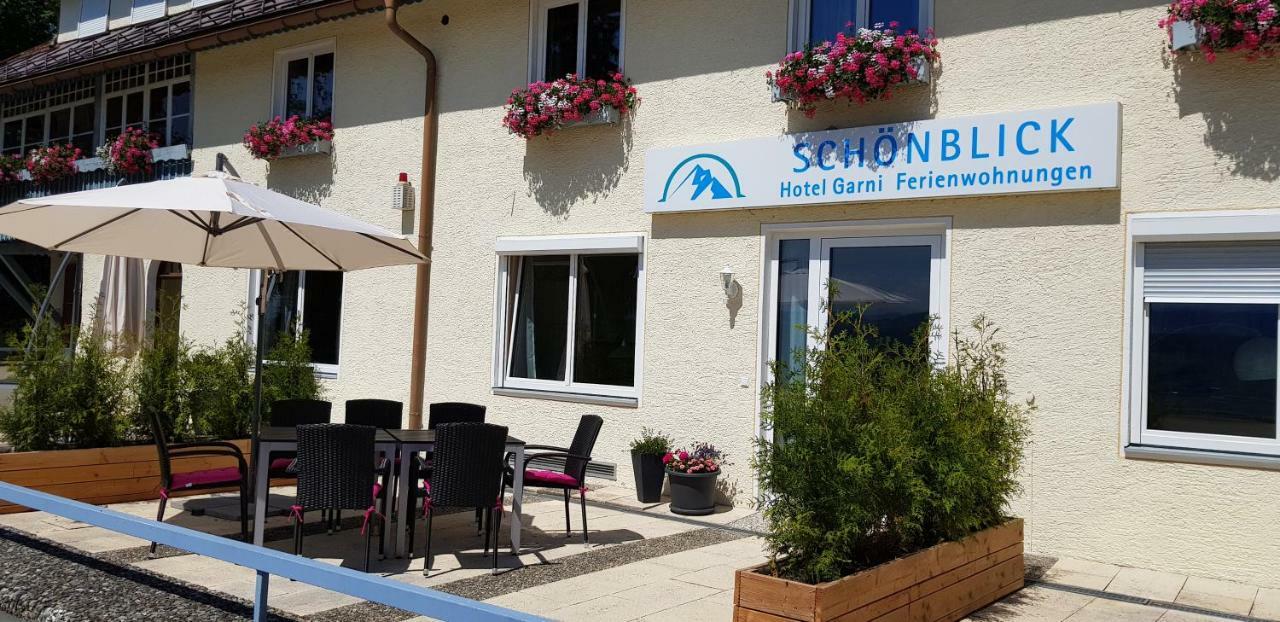 Schoenblick Hotel Garni Ferienwohnungen Линденберг-им-Алгой Екстериор снимка